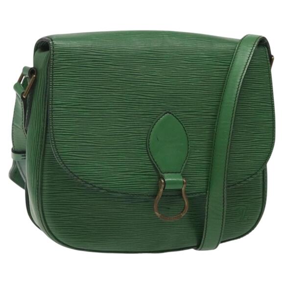LOUIS VUITTON Epi Saint Cloud GM Shoulder Bag Green M52194 - Picture 1 of 16